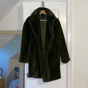 Beautiful Forever 21 Faux Fur Jacket